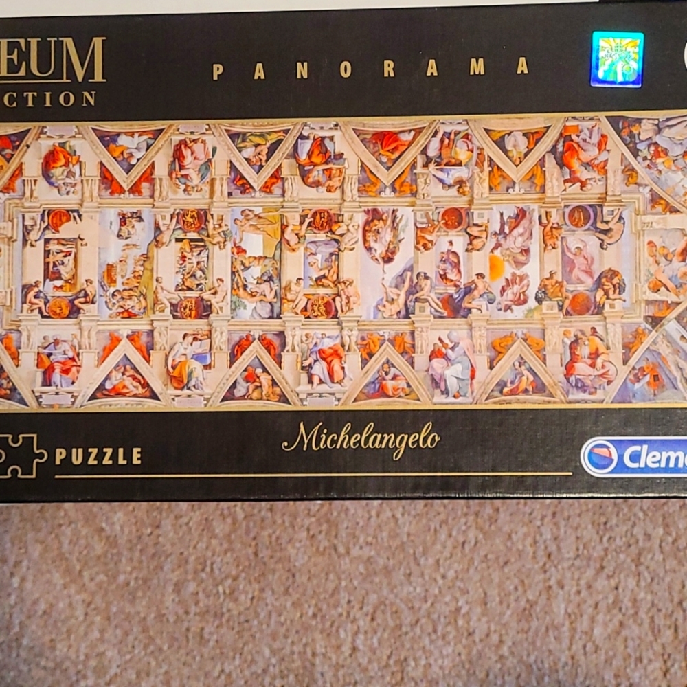 Sistine Chapel ceiling puzzle